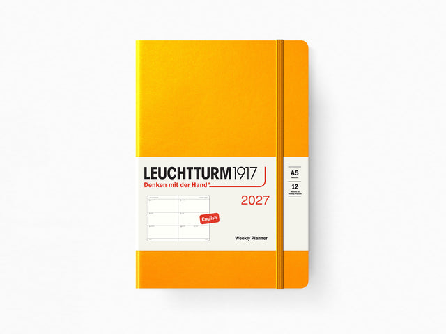 2027 Leuchtturm 1917 Weekly Planner - SUNFLOWER
