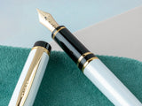 Pilot Grance Fountain Pen - Pearl White