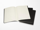 Moleskine Cahier Music Journal Set of 3