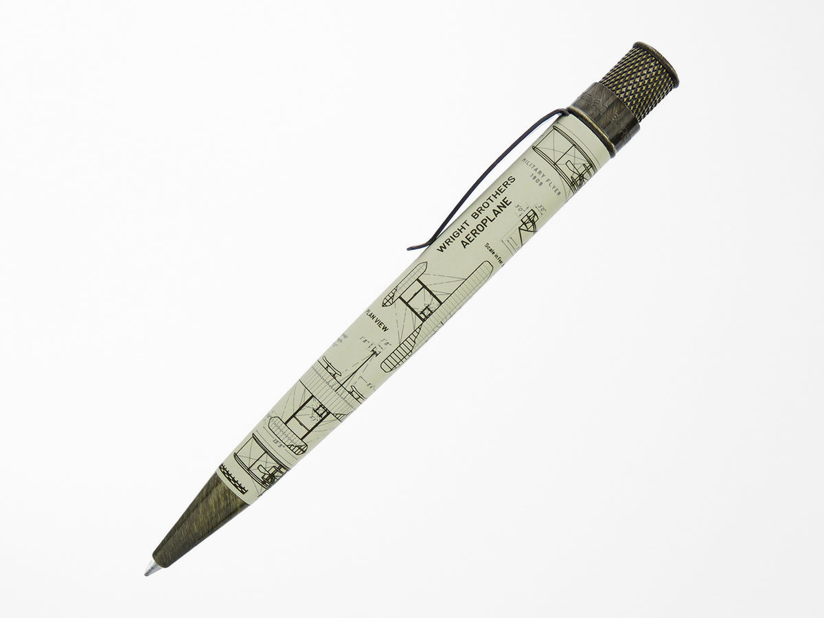 Retro 51 Smithsonian Collection Rollerball Pen - Wright Brothers Aeroplane