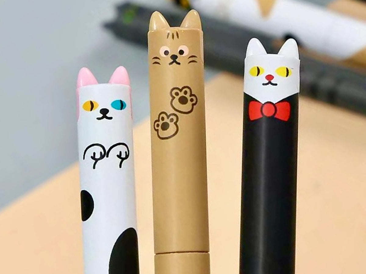 Expression Cat Gel Pen - Assorted