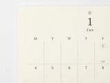 MD Wall Calendar 2027 Bi Folded A4