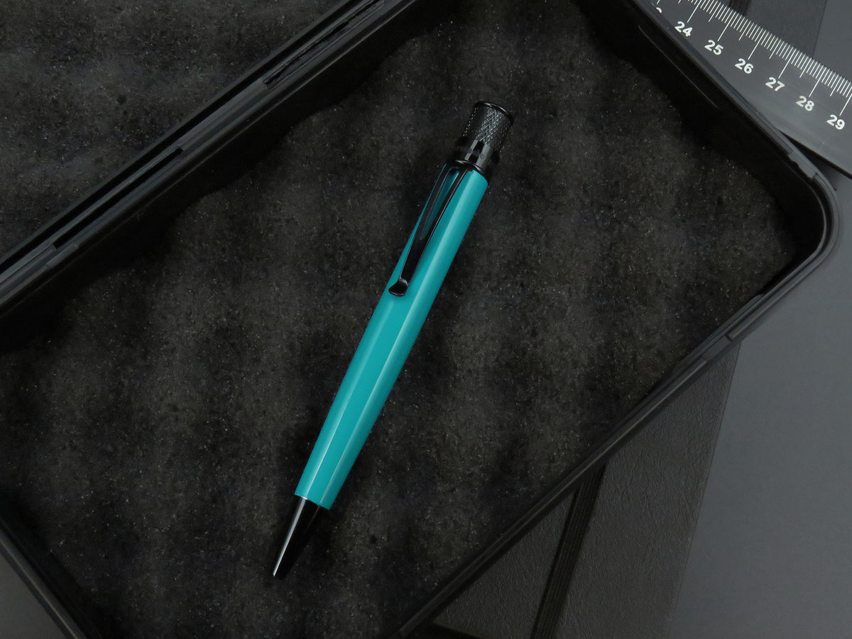 Retro 51 Tornado Rollerball Pen - Stealth Lacquer Deep Aqua