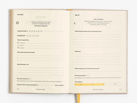 3X Happier Journal - Guided Mental Wellness Journal