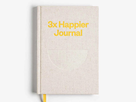 3X Happier Journal - Guided Mental Wellness Journal