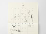 MD Wall Calendar 2027 Bi Folded A3