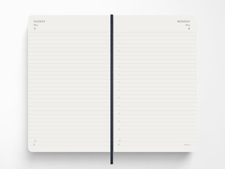 Moleskine 2027 Daily Planner - Sapphire Blue Hardcover