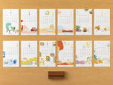 Midori Stand Calendar 2027 - Dog