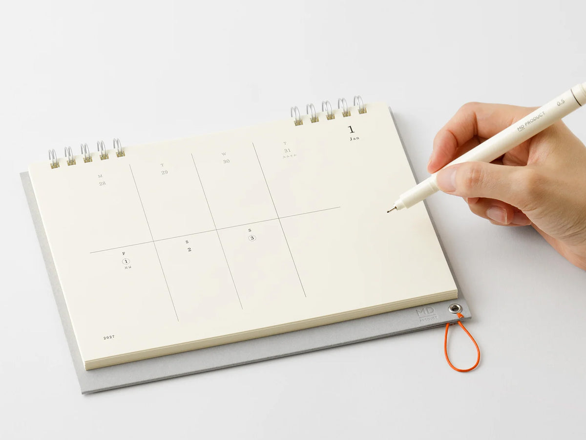 MD Desk Calendar 2027 Weekly