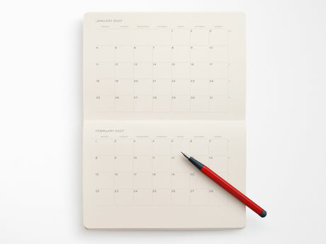 2027 Leuchtturm 1917 Booklet Monthly Planner