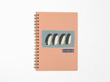 Japanese Ring Notebook - Penguin