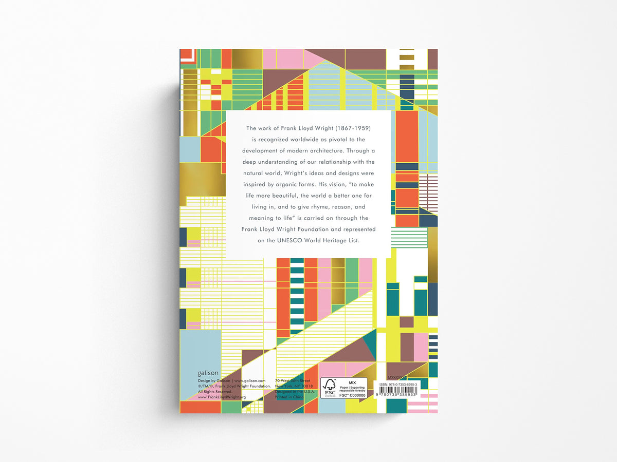 Frank Lloyd Wright Hillside Curtain Notebook