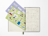 Moleskine x Peanuts Limited Edition Black Pocket Ruled Notebook