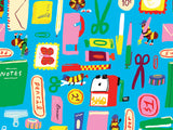 Attention Shoppers Mini Passport Sticker Book