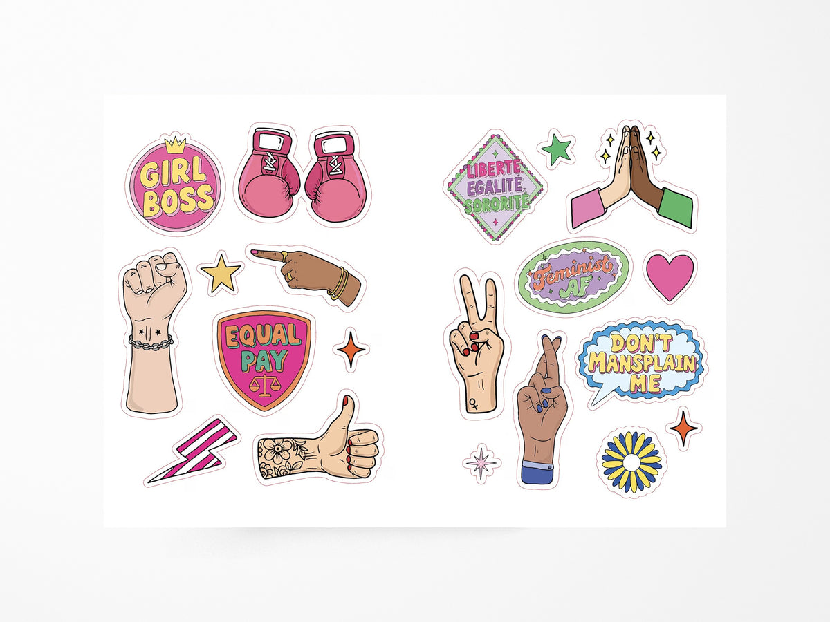 Stickers Against The Patriarchy