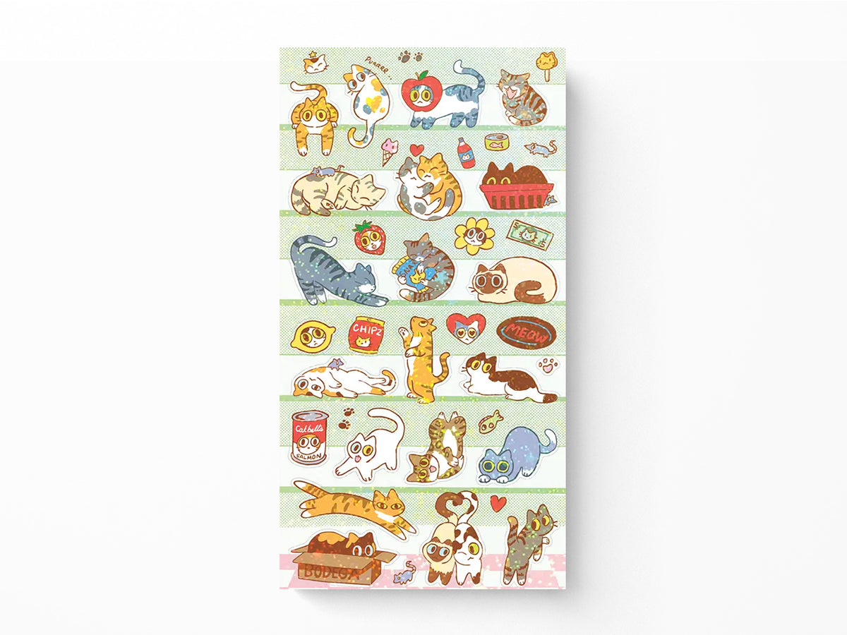 Bodega Kitties Mini Sticker Sheet