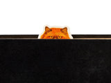 Moody Cats Magnetic Bookmark Set