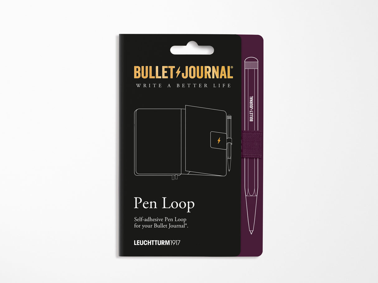 Leuchtturm 1917 Purple26 Bullet Journal Pen Loop