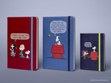 Moleskine x Peanuts Limited Edition Large Red Plain Page Notebook