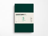 Leuchtturm 1917 Jottbook Pur Set of 3 - Forest Green