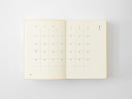 MD Notebook Diary 1 Day 1 Page 2027 - A6
