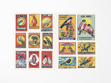 Vintage Matchboxes A Little Sticker Book