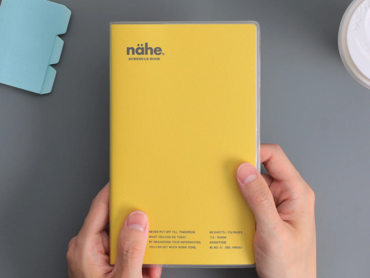 Hightide 2027 Weekly Schedule Book Nähe B6 Slim Vertical