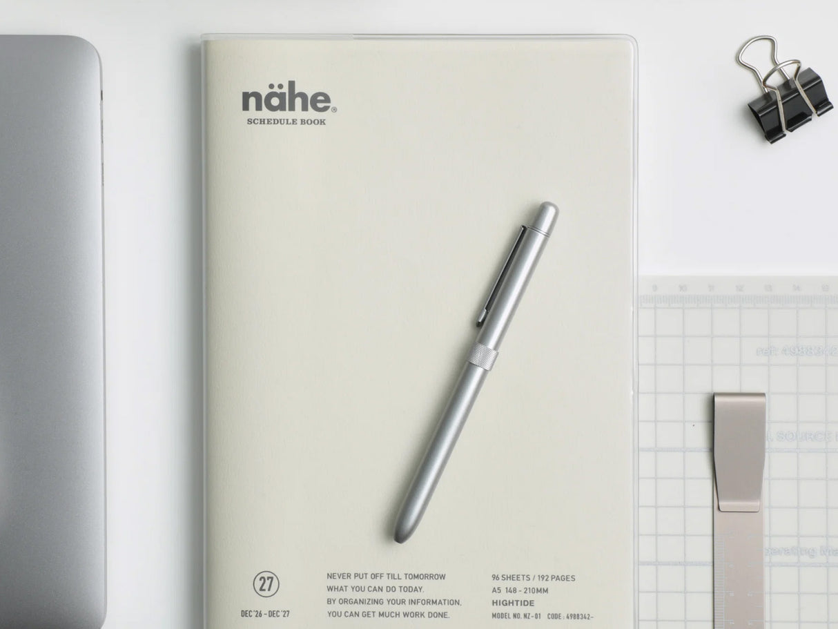Hightide 2027 Weekly Schedule Book Nähe A5 Vertical
