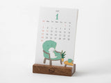 Midori Stand Calendar 2027 - Dog