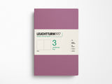 Leuchtturm 1917 Jottbook Pur Set of 3 - Dusty Rose