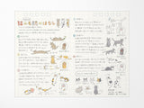 Midori Desk Calendar 2027 - Medium Cat