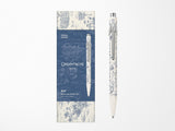 Caran D'Ache 849 Ballpoint Pen Toile De Jouy -  Blue & White