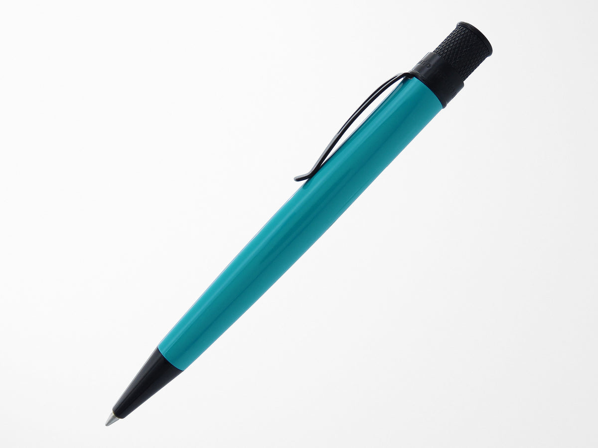 Retro 51 Tornado Rollerball Pen - Stealth Lacquer Deep Aqua