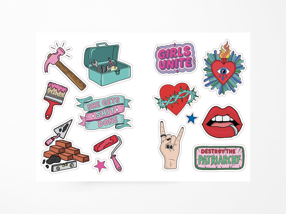Stickers Against The Patriarchy