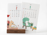 Midori Stand Calendar 2027 - Dog