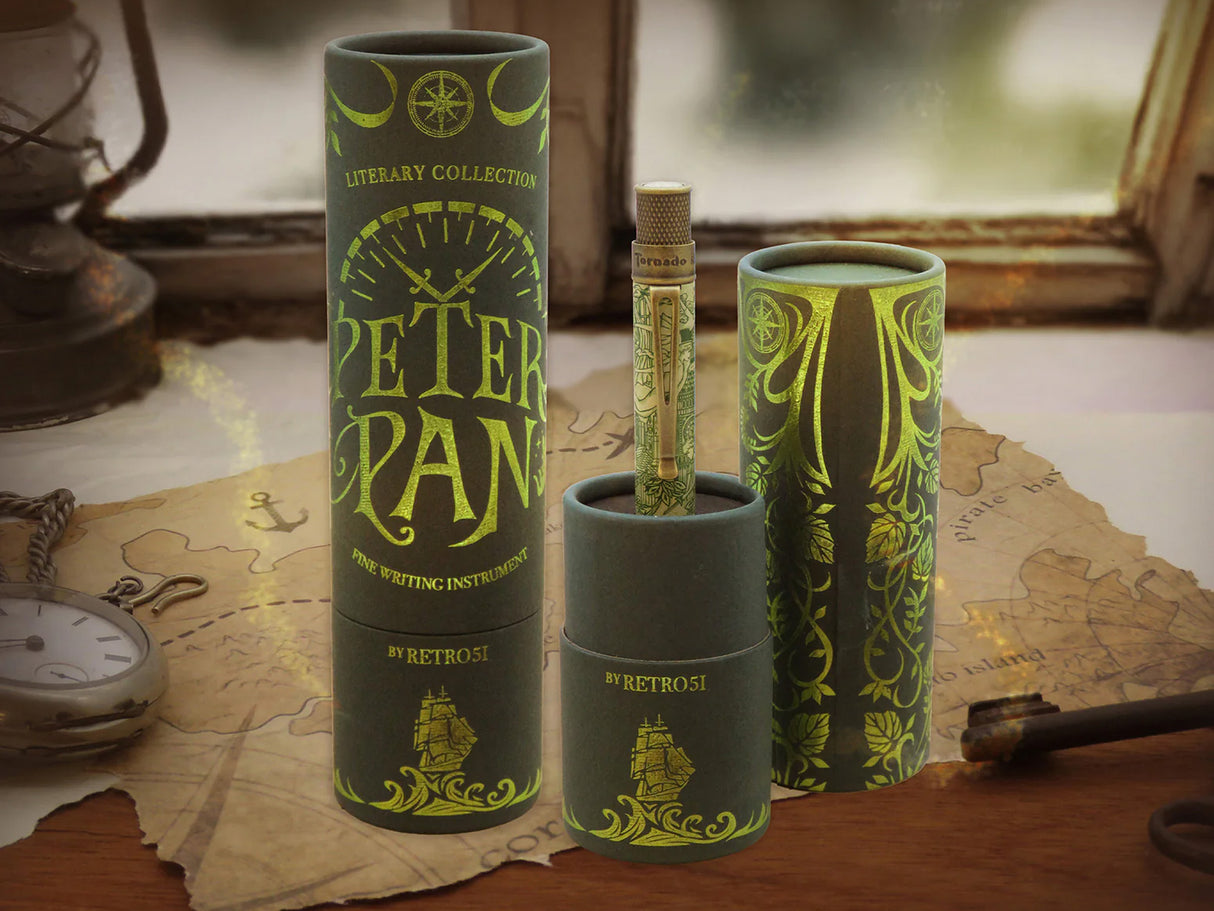 Retro 51 Tornado Rollerball Pen Literary Series - Peter Pan