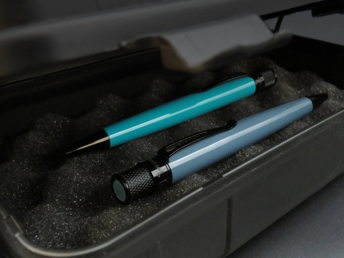 Retro 51 Tornado Rollerball Pen - Stealth Lacquer Slate Blue