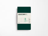 Leuchtturm 1917 Jottbook Pur Set of 3 - Forest Green