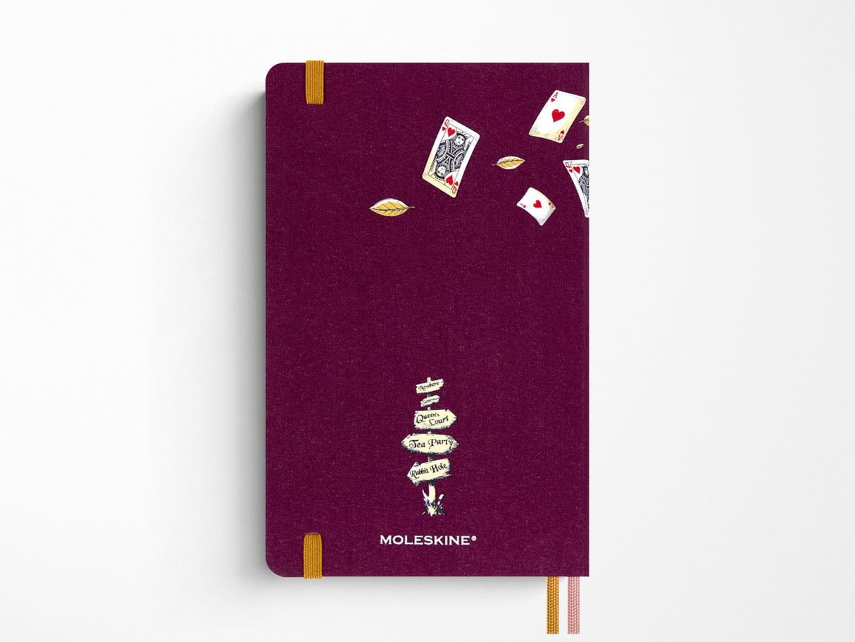 Alice's Adventures in Wonderland Notebook - Queen of Hearts