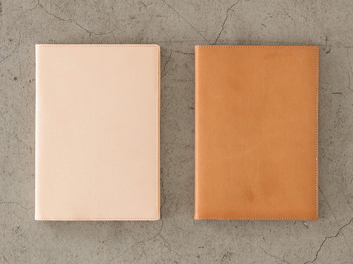 Midori MD Notebook A7 Goat Leather Cover