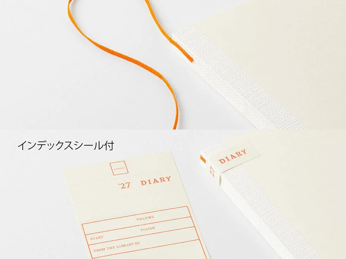 MD Notebook Monthly Diary B6 Slim 2027