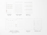 Hightide 2027 Weekly Schedule Book Nähe A5 Vertical