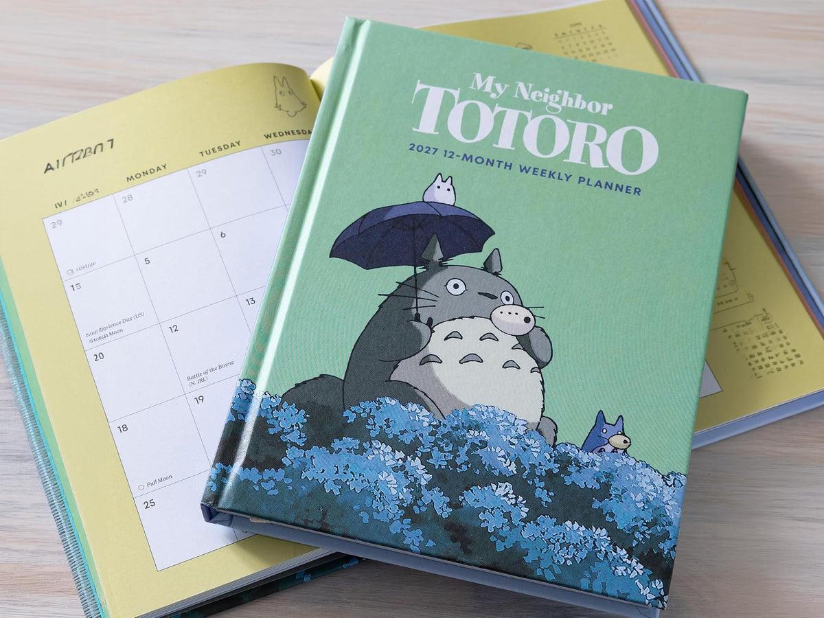 My Neighbor Totoro 2027 12-Month Weekly Planner