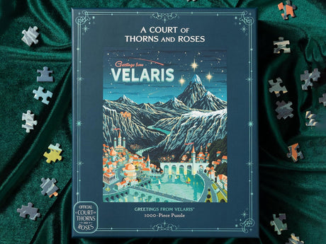 A Court of Thorns and Roses Official Greetings from Velaris 1000-Piece Puzzle