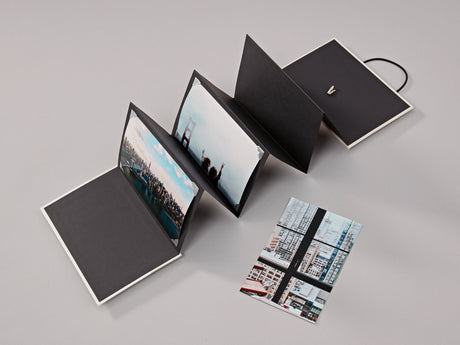 A Natural Affair Color Block Leporello Photo Album - Desert