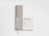 A Natural Affair Color Block Notebook - Desert