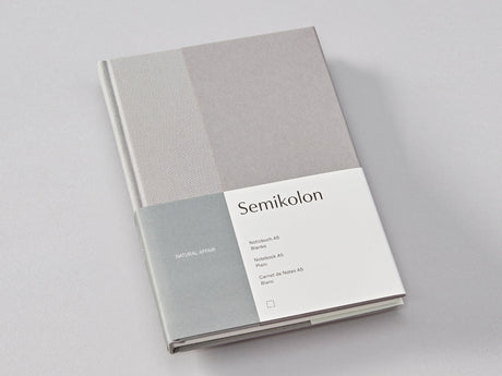 A Natural Affair Color Block Notebook - Moonstone
