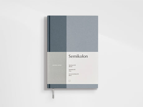 A Natural Affair Color Block Notebook - Sea Salt