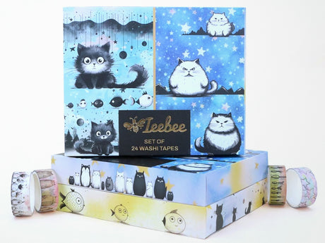 Adorable Adventures Washi Tape Set of 24 Rolls