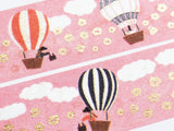Balloon Journey Gold Foil Washi Tape